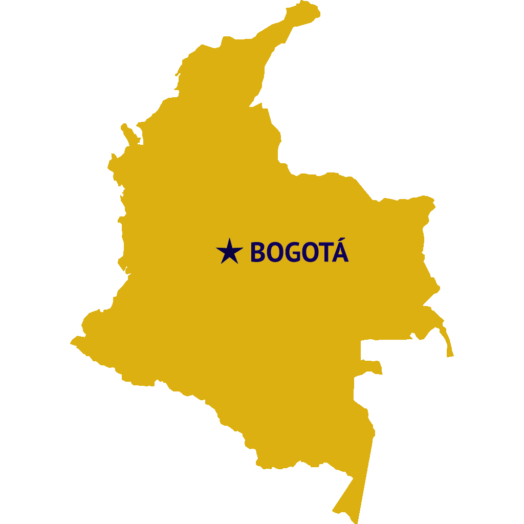 Bogotá, Colombia Map