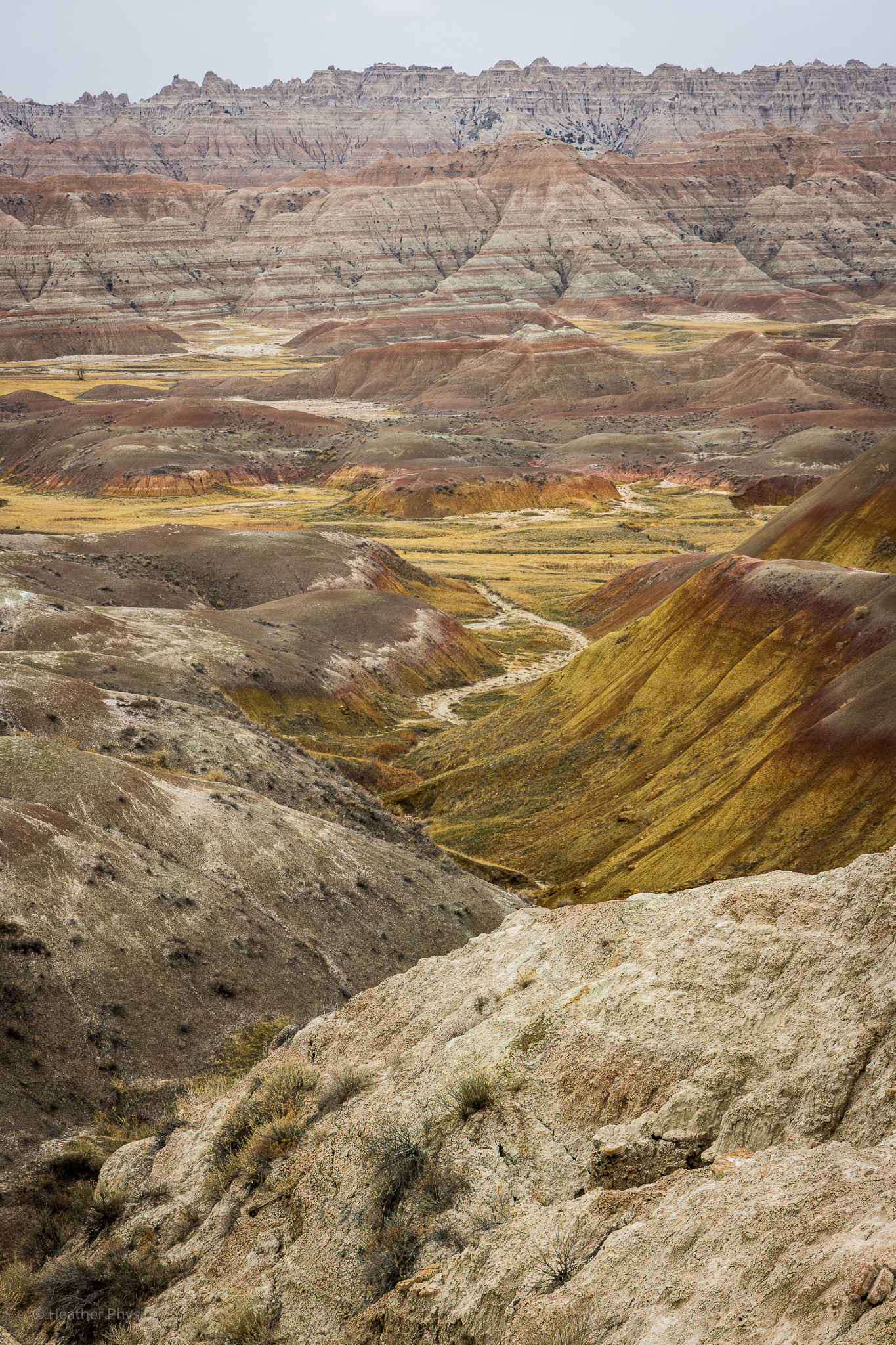 Badlands National Park in South Dakota, Depth of Field Landscape Photography