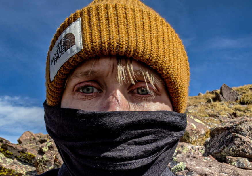 Heather Physioc Hiking Humboldt Peak in Colorado
